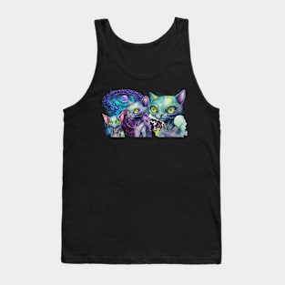 Alien Cats Tank Top